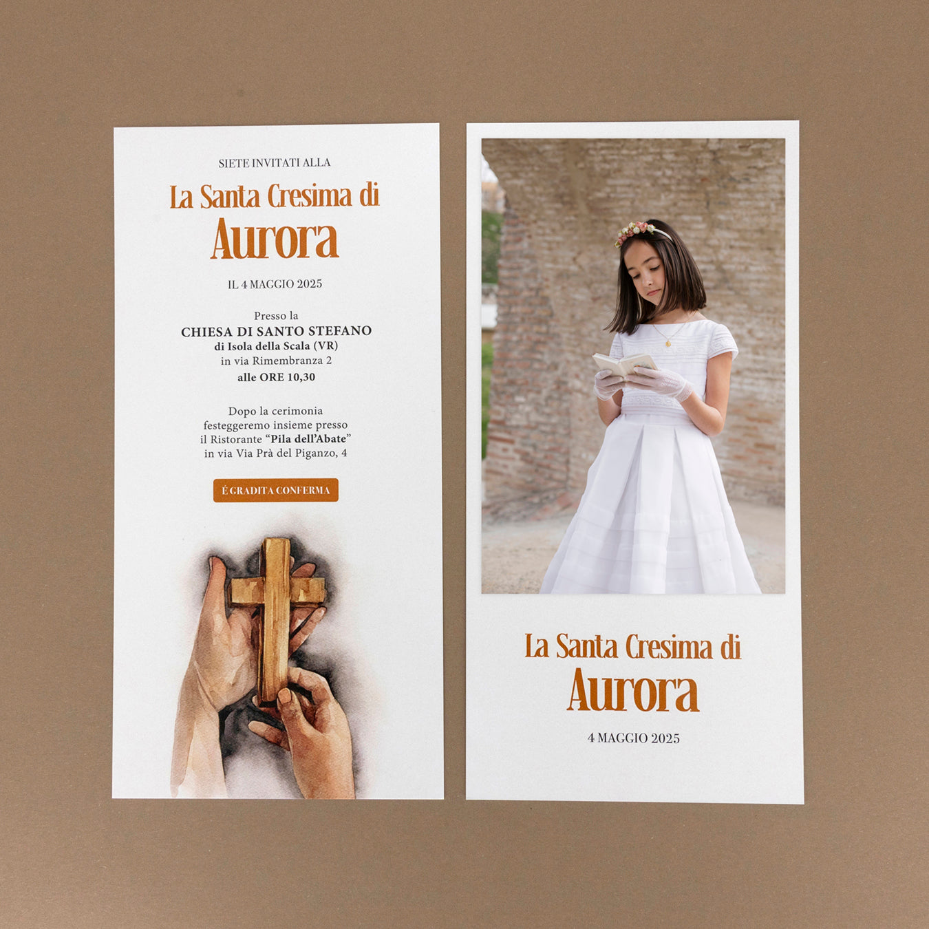 Invito Croce verticale