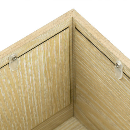 Cubo Portafoto Rotante in Legno