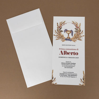 Invito Calice verticale