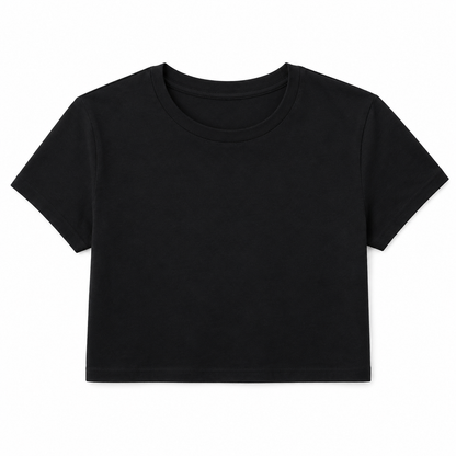 Tshirt crop personalizzata - Donna