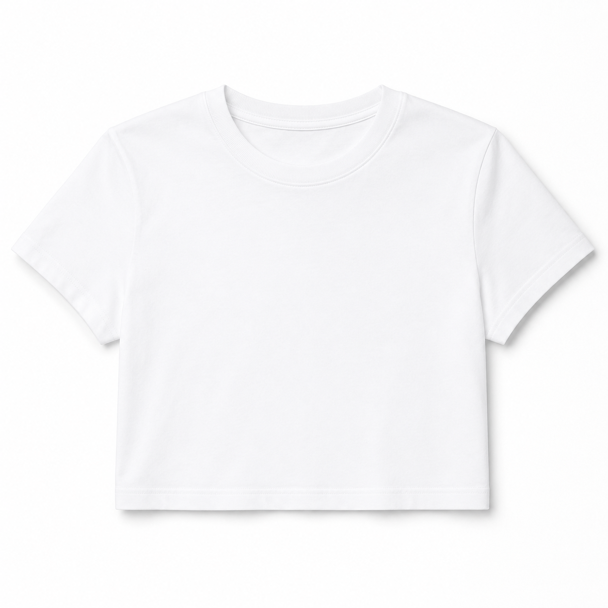 T-shirt crop personalizzata - Donna